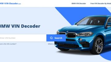 BMW VIN Decoder Review: Free VIN Number Decoder For BMW