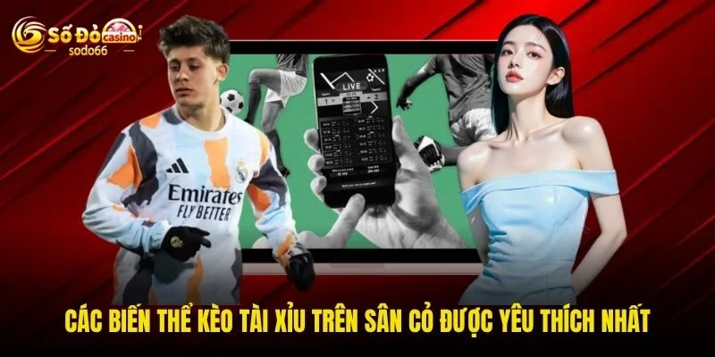 Các biến thể kèo tài xỉu trên sân cỏ được yêu thích nhất